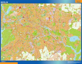 Biggest Berlin map in Germany