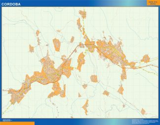 Biggest Cordoba map Mexico