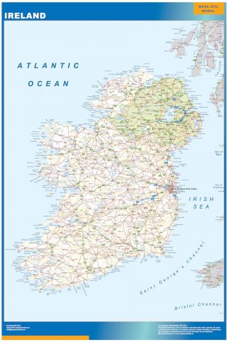 Biggest Ireland map