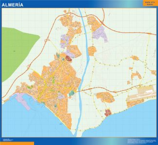 Biggest Map of Almeria Spain