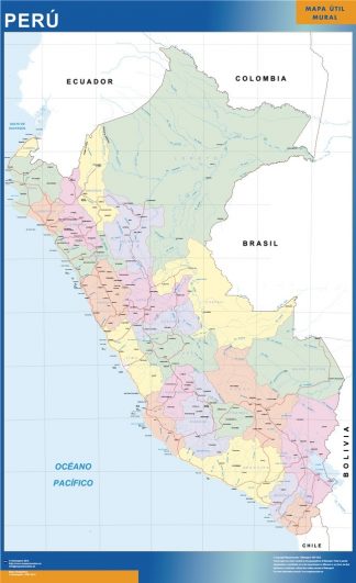 Biggest Peru map