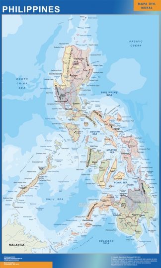 Biggest Philippines map