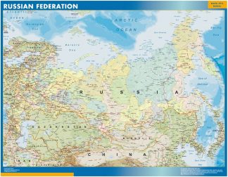 Biggest Russia map